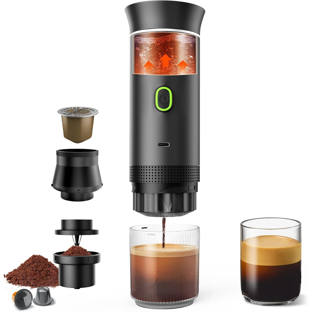 Cafetera Eléctrica Portátil 3 en 1