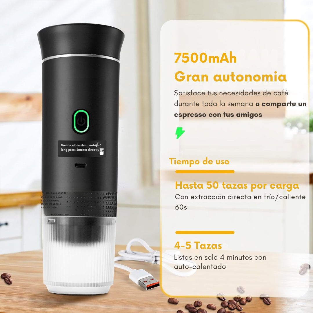 Cafetera Eléctrica Portátil 3 en 1